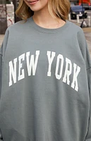 John Galt New York Crew Neck Sweatshirt