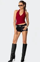 Edikted Yazi Star Micro Shorts