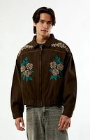 Pacsun Western Floral Embroidered Gas Jacket