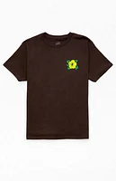 Santa Cruz Kids Screaming Hibiscus Dot T-Shirt