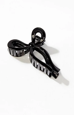 LA Hearts Black Bow Hair Claw Clip
