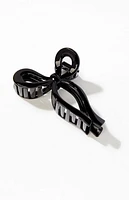 LA Hearts Black Bow Hair Claw Clip