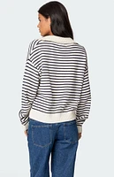 Edikted Copenhagen Oversized Striped Sweater