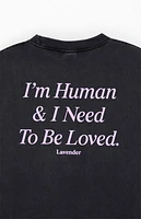 LAVENDER I'm Human T-Shirt