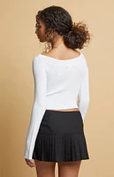 Beverly and Beck Hallie Off-The-Shoulder Sweater