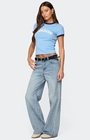 Edikted London Contrast T-Shirt