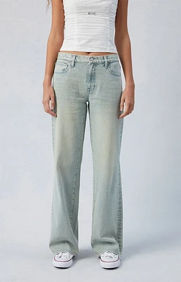 PacSun Light Indigo Parker Extreme Baggy Jeans