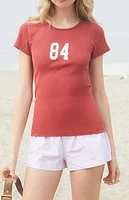 John Galt Red Hailie 84 T-Shirt
