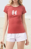 John Galt Red Hailie 84 T-Shirt