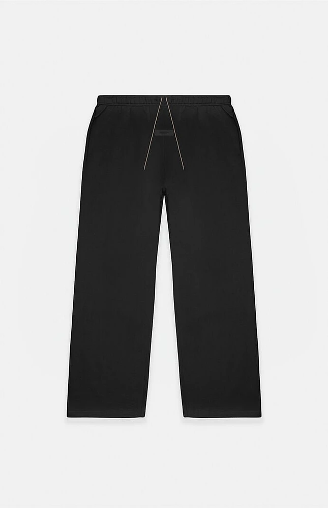 Kids Fear of God Essentials Black Lounge Sweatpants