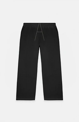 Kids Fear of God Essentials Black Lounge Sweatpants