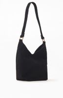 John Galt Black Shoulder Bag