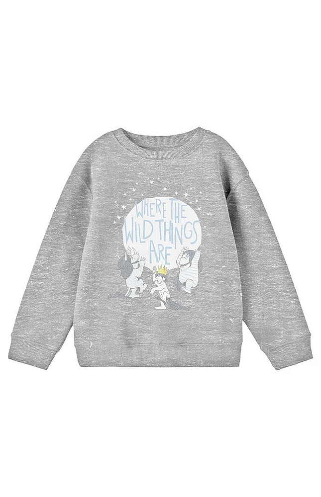 Kids Where the Wild Things Are Crew Neck Sweatshirt