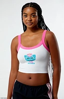 Polly Pocket Kitty Colorblock Tank Top
