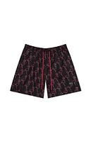 WeSC America Inc Zack Neon Flamingo Aop 5" Swim Trunks