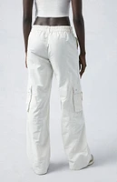 Low Rise Cargo Puddle Pants