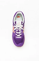 New Balance Women's Purple 574 Sneakers