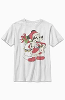 Kids Just Santa Mickey T-Shirt