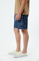 RVCA Escape Elastic Waist Chambray Shorts