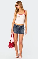 LA Lover Rhinestone Tank Top