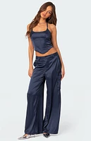 Kelsey Satin Trousers