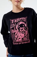 PS / LA Monster Love Crew Neck Sweatshirt