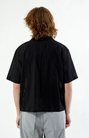 Pacsun Pointelle Oversized Camp Shirt