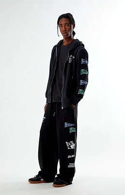 True Religion Reverse Terry Baggy Sweatpants