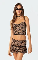 Edikted Carter Lace Tank Top