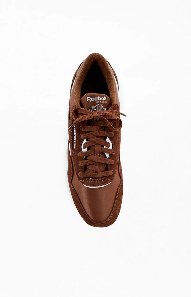 Brown Classic Nylon Shoes