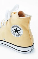 Converse Yellow Chuck Taylor All Star High Top Sneakers