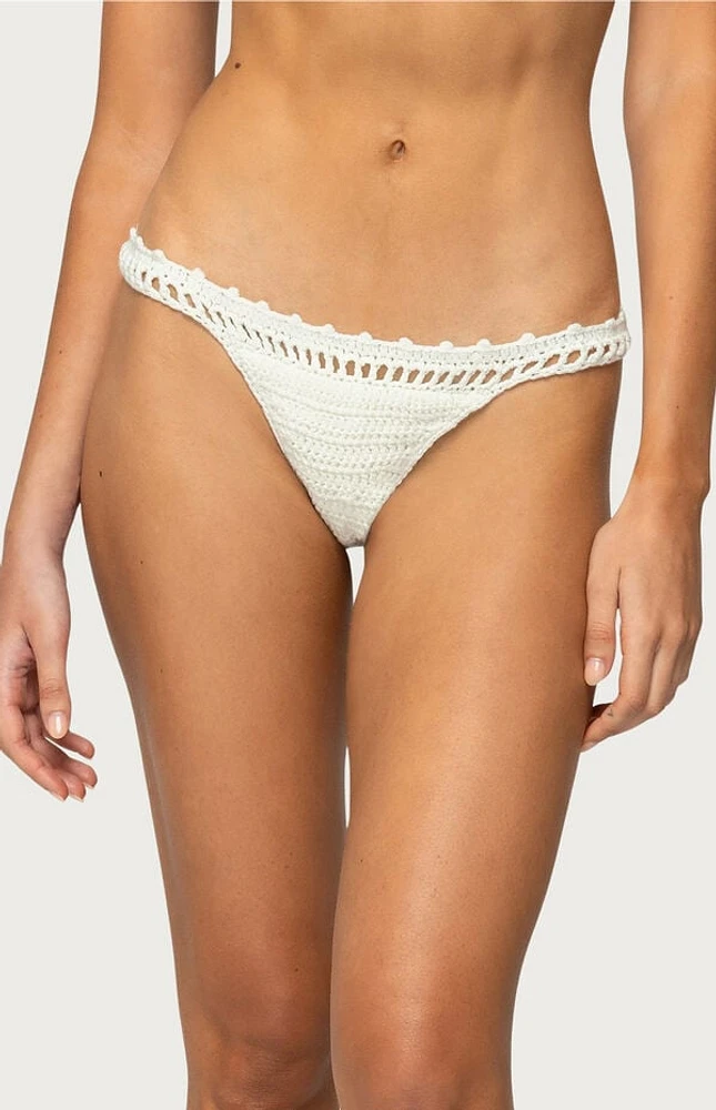 Edikted Enzo Crochet Bikini Bottom