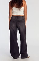 Pacsun Casey Low Rise Baggy Jeans Black Tinted