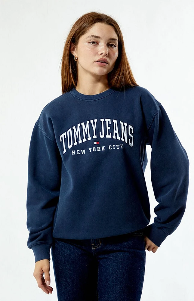 Tommy Jeans Varsity Crew Neck Relaxed Sweatshirt