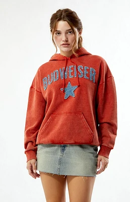 Budweiser By PacSun Denim Star Hoodie