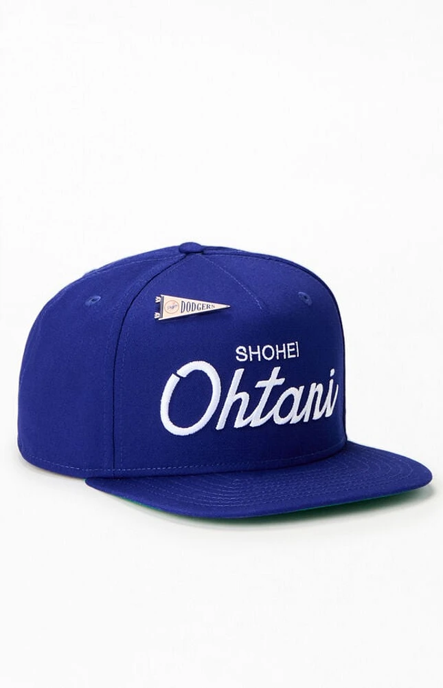 New Era LA Dodgers Shohei Ohtani Pin 9FIFTY Snapback Hat
