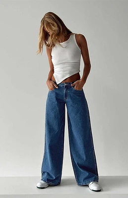 Ramos Low Rise Wide Leg Jeans