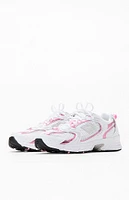 New Balance White & Pink 530 Sneakers