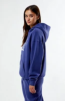 Your Favorite LA Chainstitched Floral Oversized Hoodie