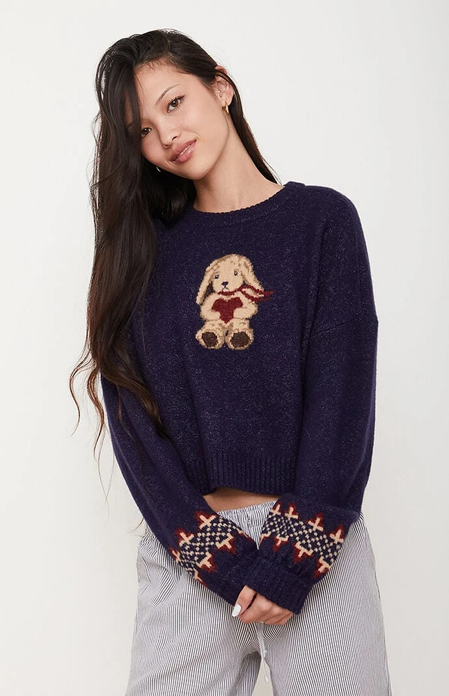 LA Hearts Ski Bunny Sweater