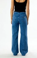 Obey Errand High Waisted Baggy Jeans