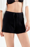 LA Hearts Crochet Shorts