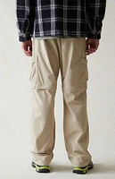 PacSun Performance Tan Baggy Zip Off Cargo Pants