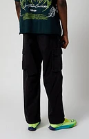 Pacsun Black Ripstop Baggy Cargo Pants