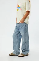 PacSun Kids Light Indigo Baggy Jeans