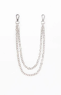 LA Hearts Layered Wallet Chain