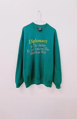 GOAT Vintage Diplomacy Sweatshirt