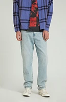 PacSun Light Indigo Straight Jeans