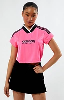 adidas Eco Pink Tiro Cropped Jersey