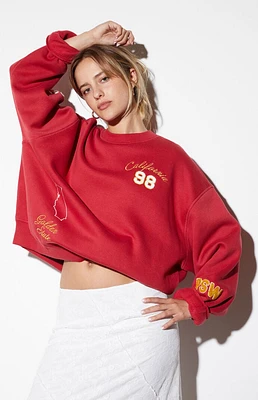 PacSun Golden State Crew Neck Sweatshirt